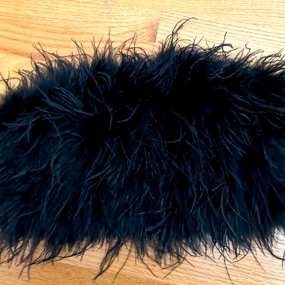 Club London Feather Tube Top